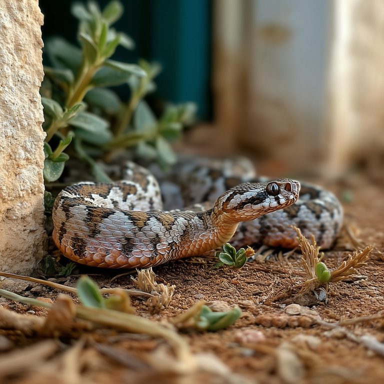 צפע מצוי בגינה